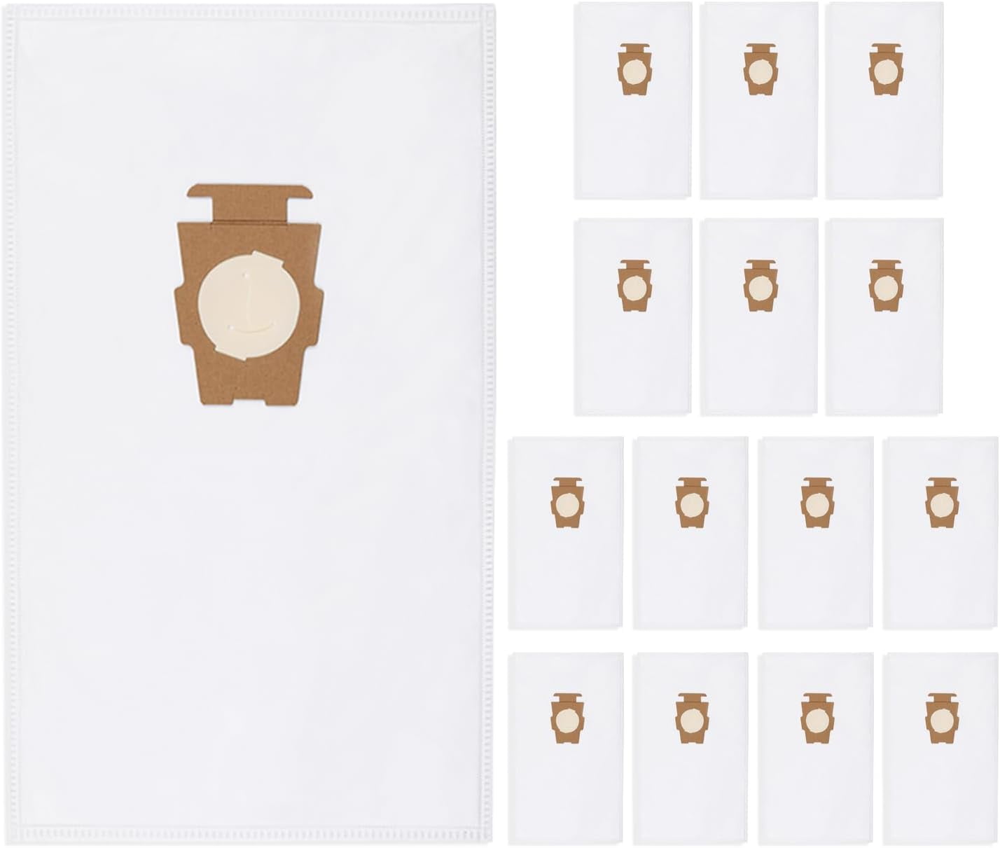 Confezione Da 15 + 5 Sacchetti Filtro HEPA 204814 + Cinghie - Foto 5