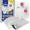 thumbnail image 1 of 15 Wallaby Mylar Bags with Zipper - Bundle - 5 Gallon (5 Mil) with 20 2500cc Oxygen Absorbers, 20 Sticker Labels - Heat Sealable, Food Safe, Long Term Food Storage & Survival, 1 of 7