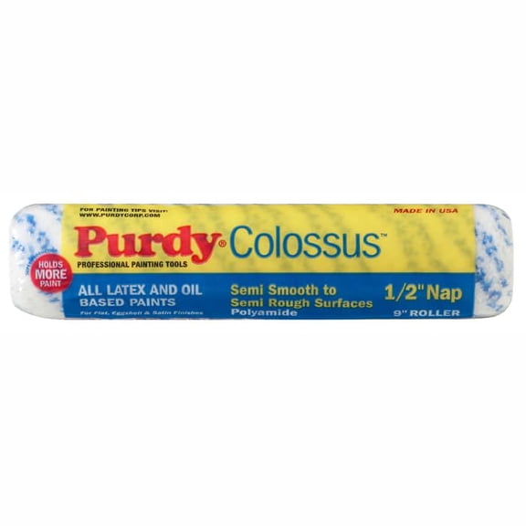 15 Pack of 9 x 1/2 Nap Purdy 140630093 Colossus Roller Cover, Polyamide