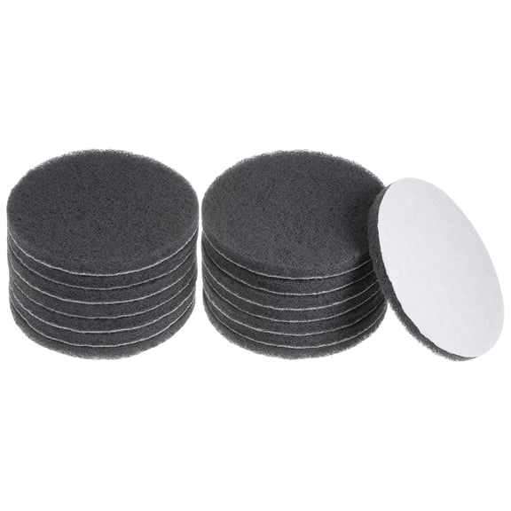 15 Packs Drill Power Brush 5 inch Tile Scrubber Scouring Pads 800-1000 Grit for Household Cleaning