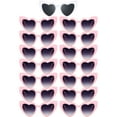 thumbnail image 1 of 15 Pairs Heart Sunglasses Bachelorette Sunglasses Heart Shaped Sunglasses Bachelorette Party Decorations Supplies for Women, 1 of 6