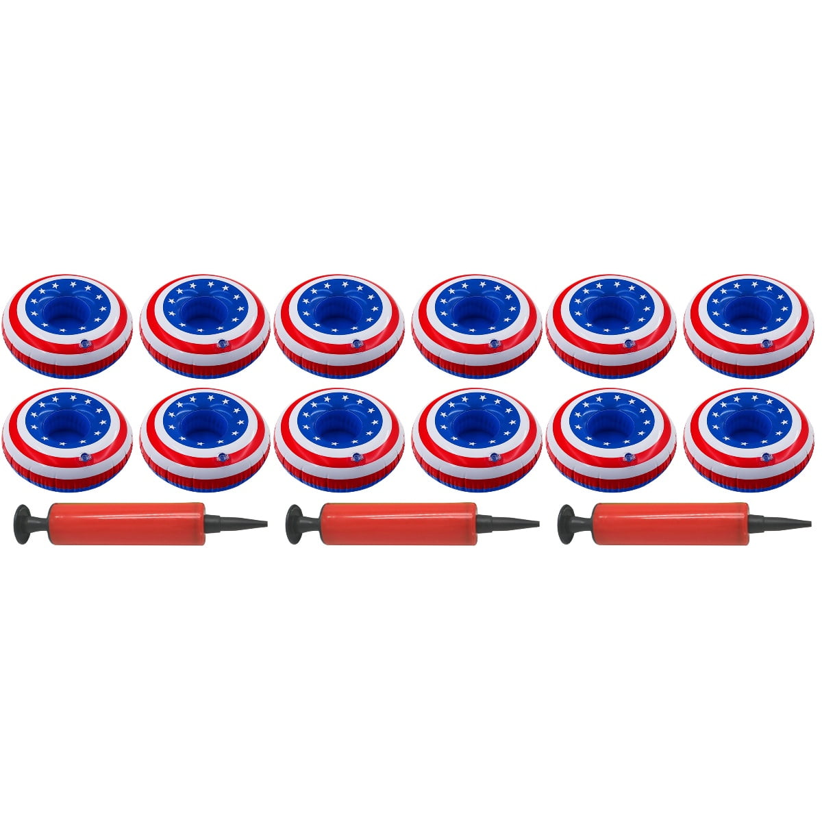 15 Pcs/1 Swimming Flotation Device Colador Para Licuadora Ligth Blue Water Beer Mat