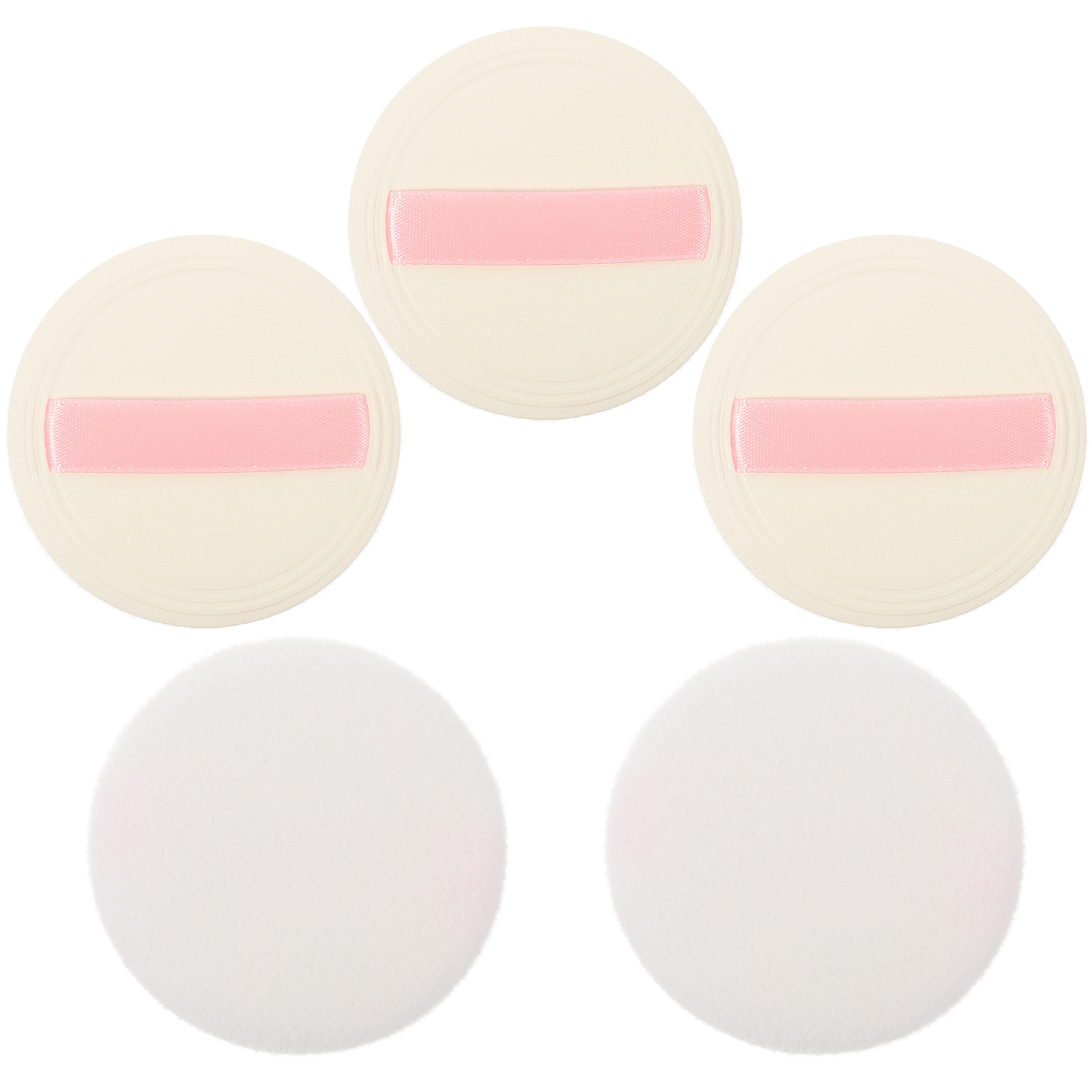 15 Pcs Body Puff Ribbon Makeup Puffs for Powder Reusable Powder Puffs Body Powder Puff