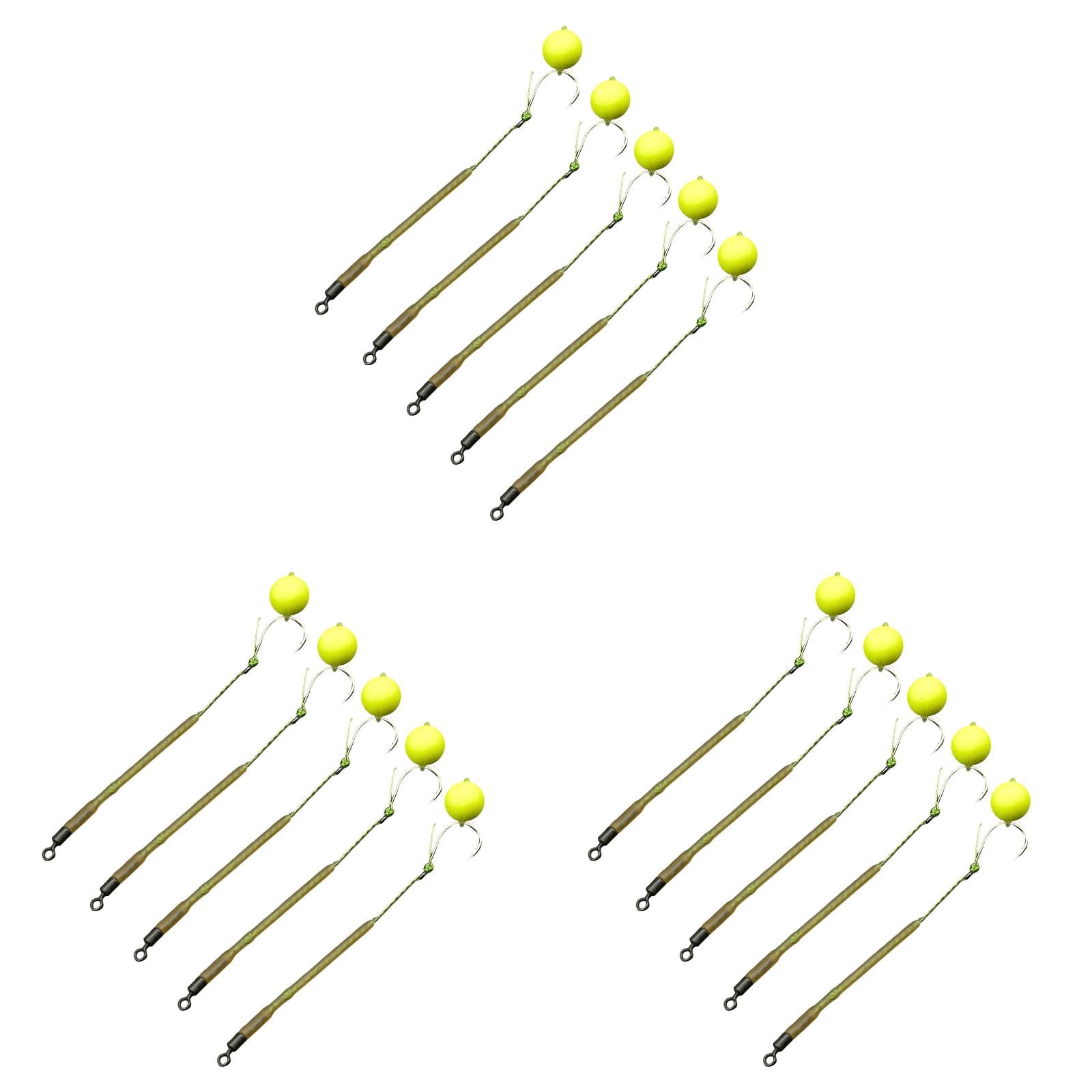 15 Pcs Carp Fishing Hair Rigs Complete Set, Carp Fishing Gear with ...