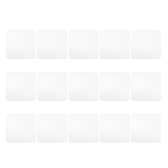 NIAIZEK Non-White Gel Rug Pads for Carpets and Rugs, 15-Pack, 2.4x2.4x0.8in, Anti- Floor