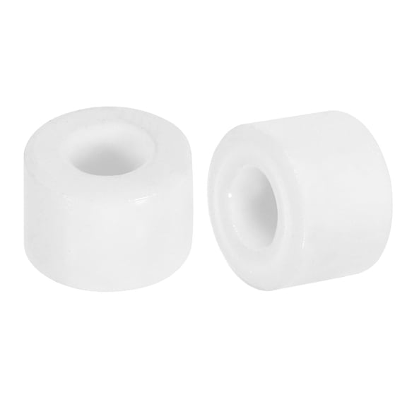15 Pcs Ceramic Washers, 5.5 x 12 x 5mm Round Flat Washers Heat Resistant Insulated Protection Spacer for Cable Bundle, Wire Protection