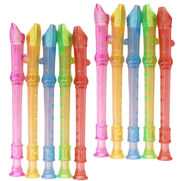 15 Pcs Children's Flute Kids Toys Kids Practice Flute Children Clarinet Musical Instrument Baby Student