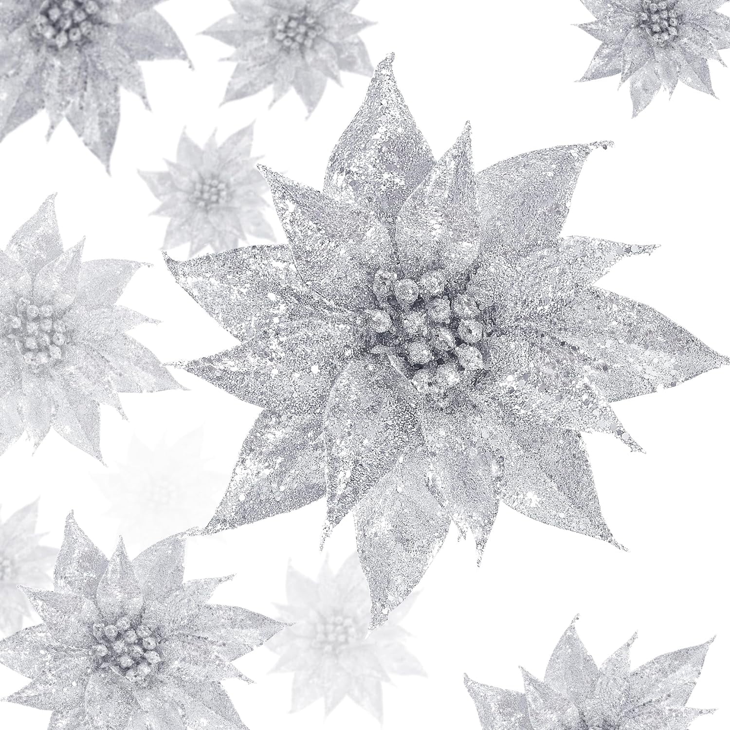 Customer Reviews For 15 Pcs Christmas Glitter Flowers Christmas Tree customer-reviews-for-15-pcs-christmas-glitter-flowers-christmas-tree