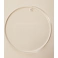 thumbnail image 1 of 15 Pcs - Clear 1/8" Acrylic Discs with Hole - Circle, Round, Sheet, Great for Keychains, Jewelry DIY Crafts (1" Diameter), 1 of 1