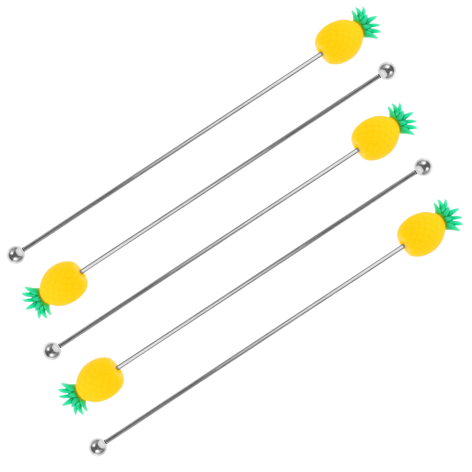 15 Pcs Cocktail Stick Blenders Cocktail Stirrers Party Supplies Metal