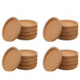 15 Pcs Cork Coaster for Beverage Coasters, Heat Water Reusable Natural