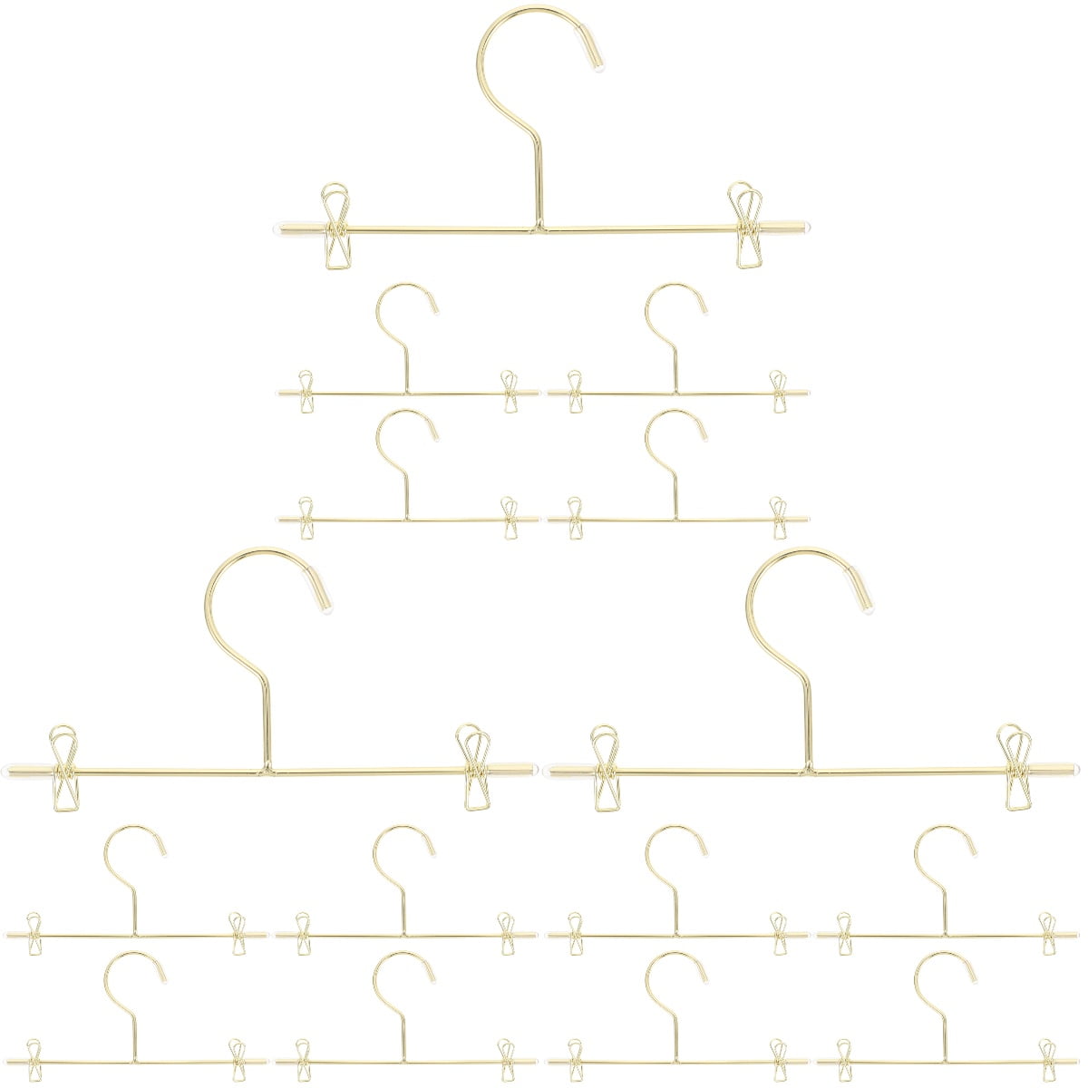 15 Pcs Doll Hanger Decor Mini Simulated Hangers Doll Rack for Clothes