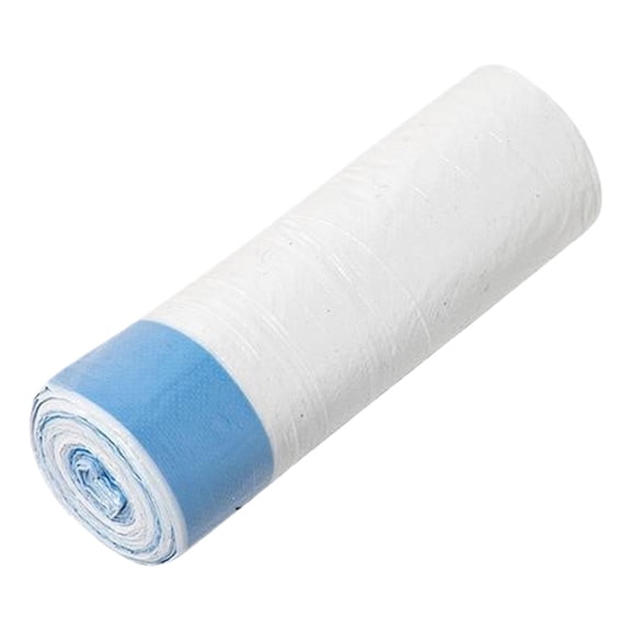 15 Pcs Drawstring Trash Bags, Easy Tie Shopping Bags Leak - Proof Tall Kitchen Storage Bags, Drawstring Closure, Continuous Odor Contro, Kitchen Essentials