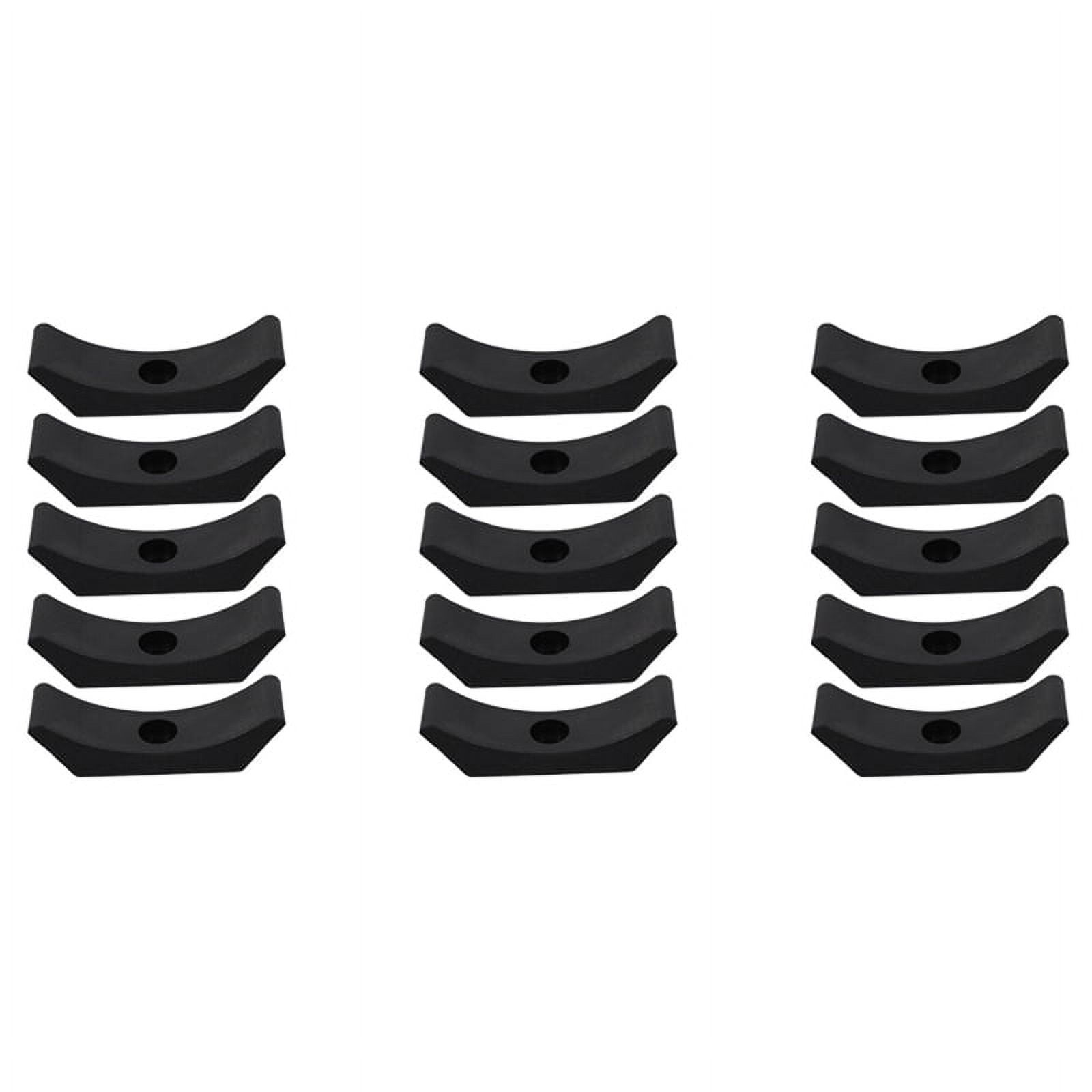 15 Pcs Dumbbell Racks Dumbbell Holders Dumbbell Brackets Dumbbell Storage Weight Stands,15 x Dumbbell Racks,black