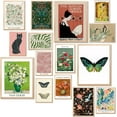 thumbnail image 1 of 15 Pcs Eclectic Wall Decor, Modern Eclectic Home Decor, Retro Maximalist Decor Aesthetic, Vintage Eclectic Wall Art Prints, Colorful Boho Gallery Wall Prints for Bedroom Dorm (Unframed), 1 of 7