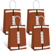 15 Pcs Football Party Bags, Football Treat Bags, Goodie Bags for Boys Kids Great for Party Supplies, Birthday Party, Football Theme Event Gift Bag, Sports Party Decoration