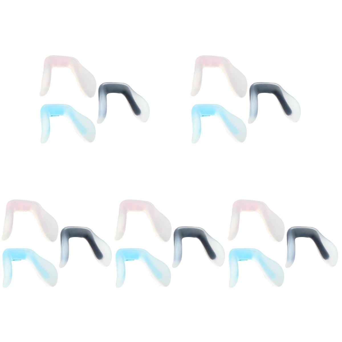 15 Pcs Glasses Nose Pads Eye Protector for Riding Repair Kit Eyeglass