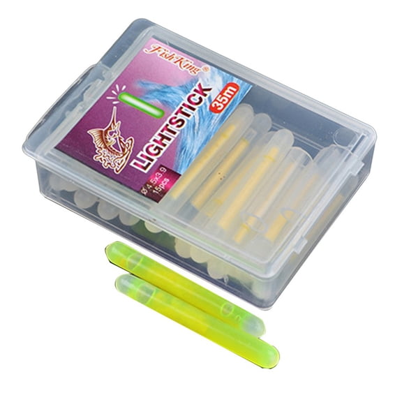15 Pcs Glow Sticks Night Fishing Float Fluorescent Lightstick Night Lights