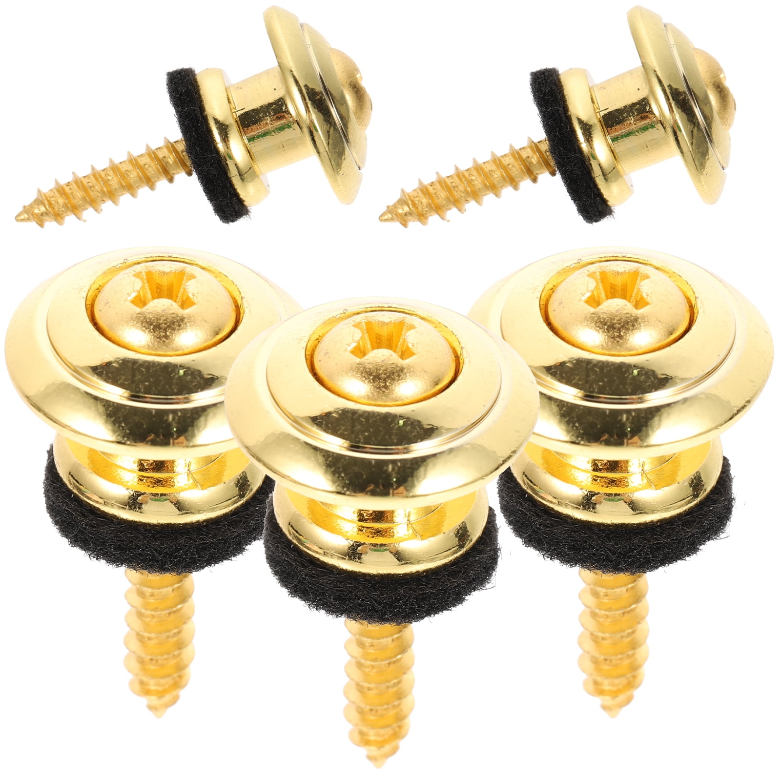 15 Pcs Guitar Strap Nails Lock Button Attachment Repair Kit for