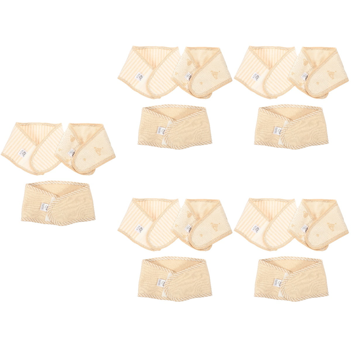 15 Pcs Infants Belly Band Cotton Belly Button Belt Newborn Belly Button