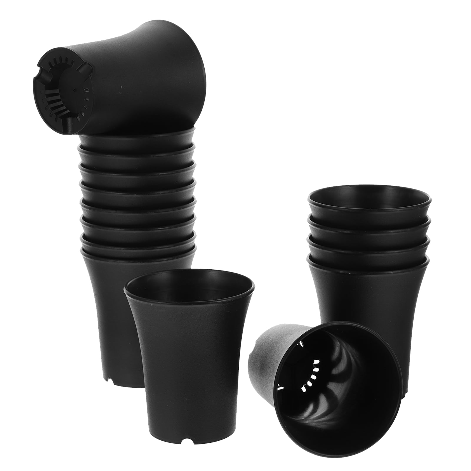 15 Pcs Large Planters for Outdoor Plants Flowerpot Sturdy Pots Office