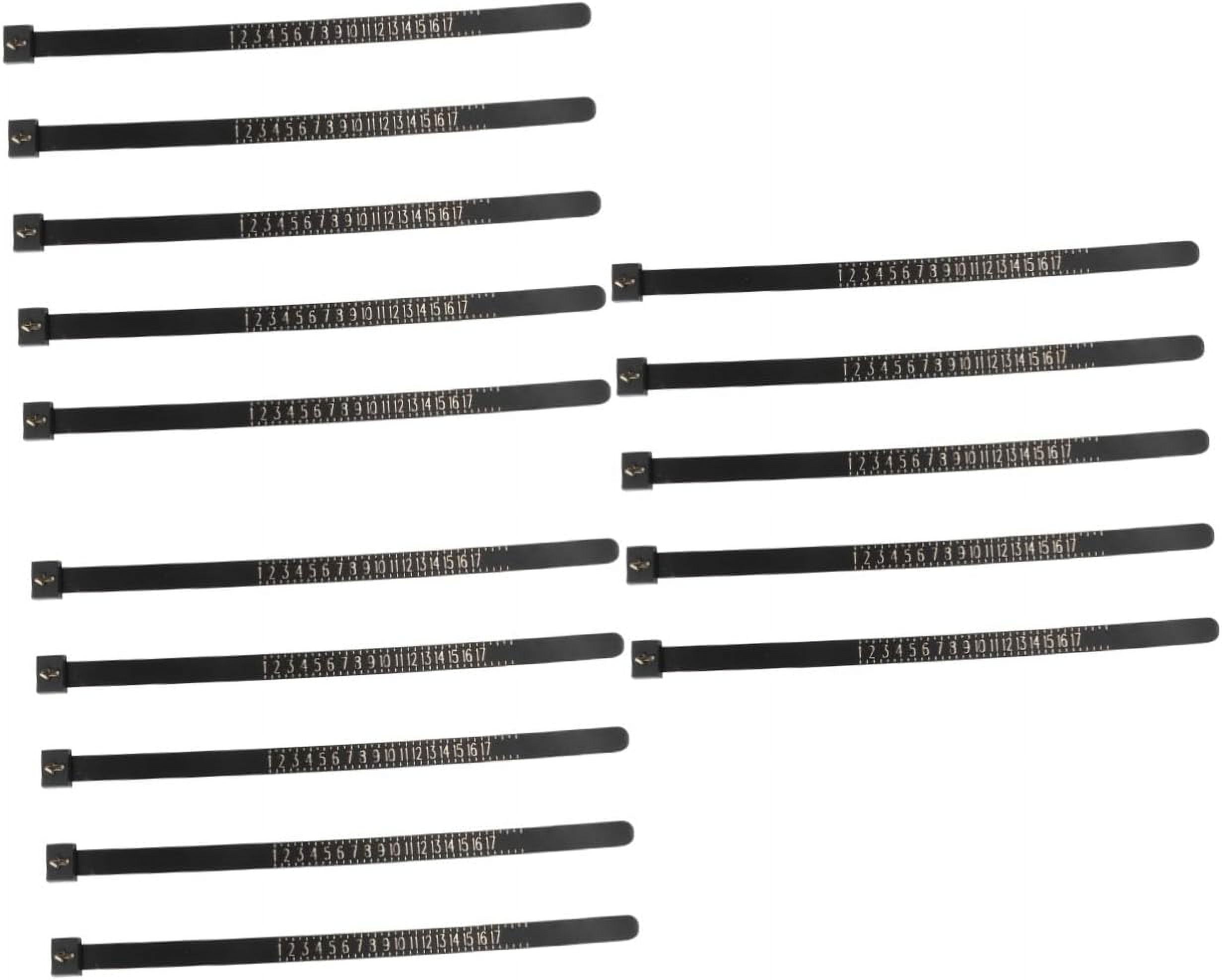 15 Pcs Mens Ring Rings Ring for Men Ring Size Chart Womens Tools Ring