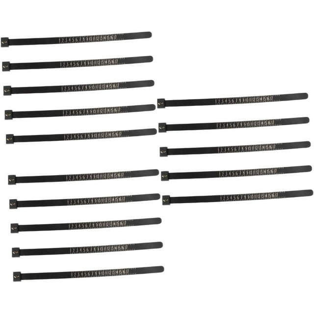 15 Pcs Mens Ring Rings Ring for Men Ring Size Chart Womens Tools Ring