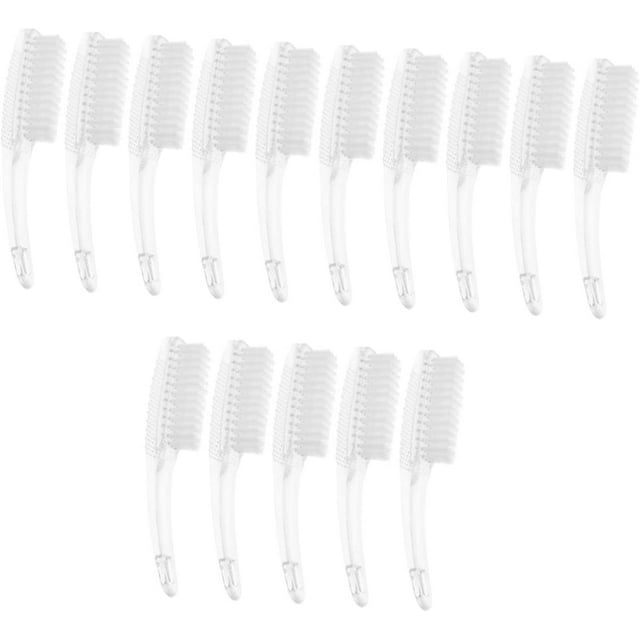 15 Pcs Nail Brush Tool Cleaner Nail Cleaning Brush Cleansers Household