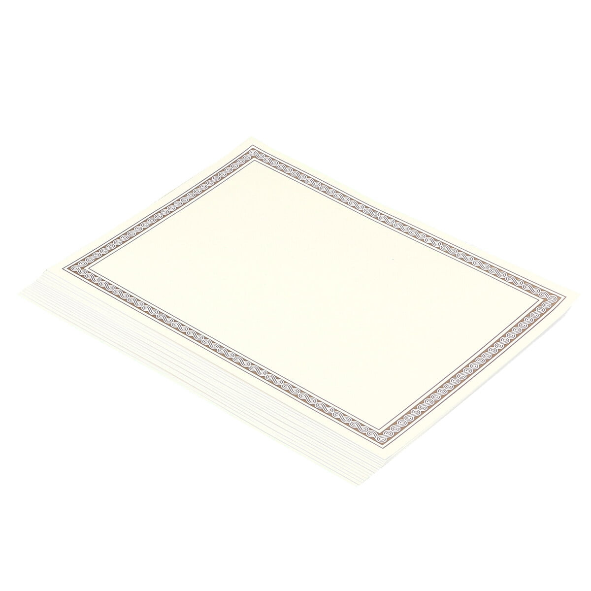 15 Pcs/Pack Gold Border Certificate Paper Academic Certificate Paper 15 Pcs/Pack Gold Border Certificate Paper Academic Certificate Paper