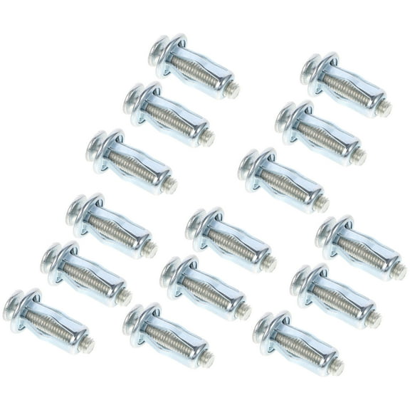 15 Pcs Petal Nut Expansion Fixing Dowel Nuts Screw Fasteners Thread Manufacturing Jack