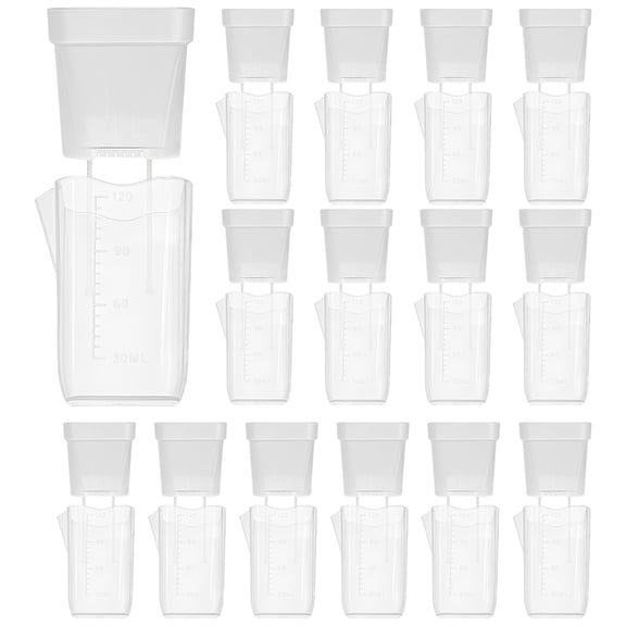 15 Pcs Self-Watering Pots, 10.2 x 7.9 x 2.2 in Transparent Planters with Wicks, Dry Wetlands Separation, Easy Water Level Monitoring, for Small Succulents, Seedlings, Flowers
