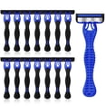 thumbnail image 1 of 15 Pcs Sensitive Men's Disposable Razors Bulk 5-Blade Disposable Head Razor for Sensitive Skin for Hotels, Travel, Business Trips, Gyms, SPA, Donations, Gifts, Etc., 1 of 6