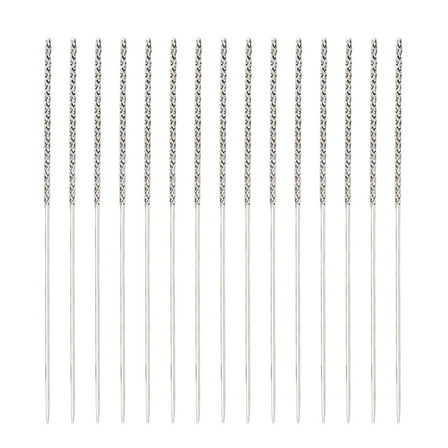 15 Pcs/Set Snag Repair Needle Snag Repair Tool Leather Craft Sewing Needle Snag Nabs It Tool