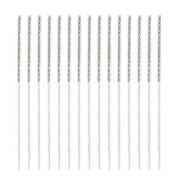 15 Pcs/Set Snag Repair Needle Snag Repair Tool Leather Craft Sewing Needle Snag Nabs It Tool