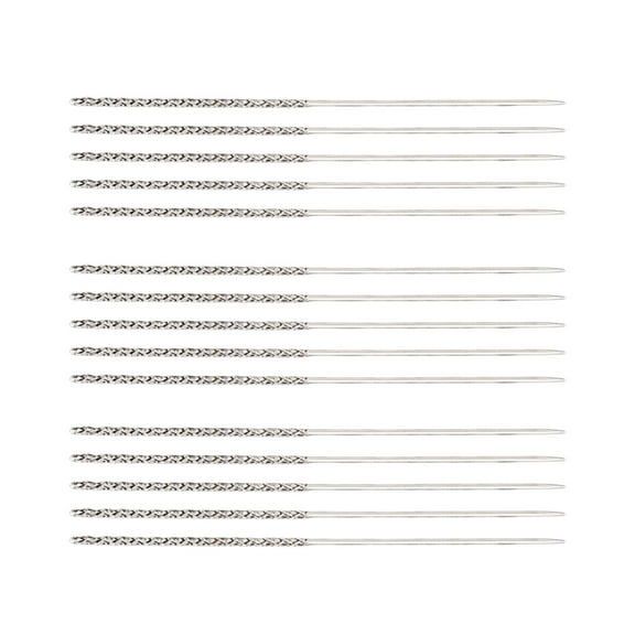 15 Pcs/Set Snag Repair Needle Snag Repair Tool Leather Craft Sewing Needle Snag Nabs It Tool
