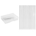 thumbnail image 1 of 15 Pcs Snag Repair Tool,Snag Nab It Tool,Repair Needle Leather Craft Sewing Needles Broken Thread Tools,Sewing Stitching Needle Tools ,for Knitting Knitted Cloth Clothing Curtains,(Silver,2.36 in), 1 of 9