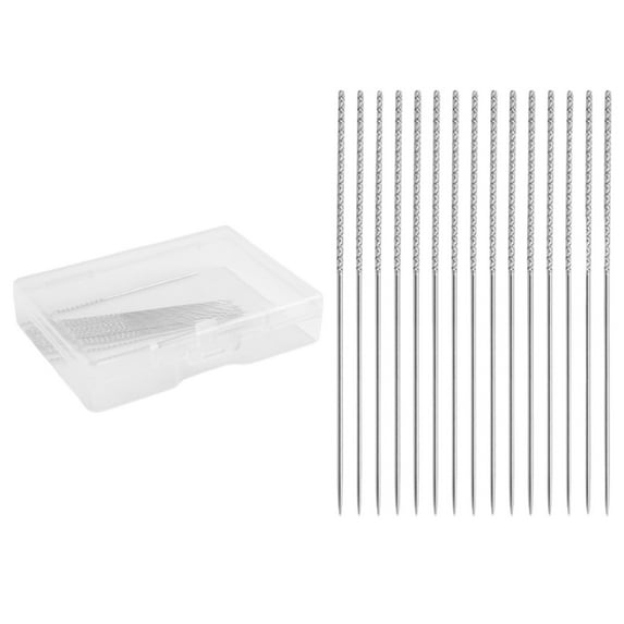 15 Pcs Snag Repair Tool,Snag Nab It Tool,Repair Needle Leather Craft Sewing Needles Broken Thread Tools,Sewing Stitching Needle Tools ,for Knitting Knitted Cloth Clothing Curtains,(Silver,2.36 in)