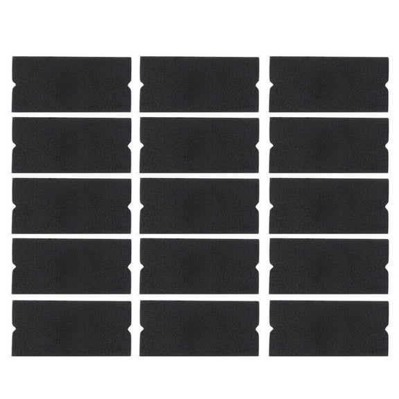 15 Pcs Spare Wool Felt Cloth For 10 Cm Vinyl Wrap Squeegee Scraper,Thickened Flannel For Edge Felt Protector for 4 Inch Hard Card Tools