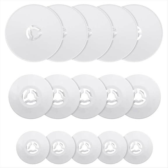 15 Pcs Spool Cap Sewing Machine Spool Pin Cap Small Medium Large Replacement Spool Cap White Sewing Replacement Parts