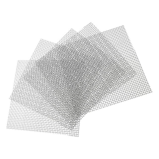 15 Pcs Stainless Steel Aquarium Meshes Replaceable Mesh Pads Aquarium