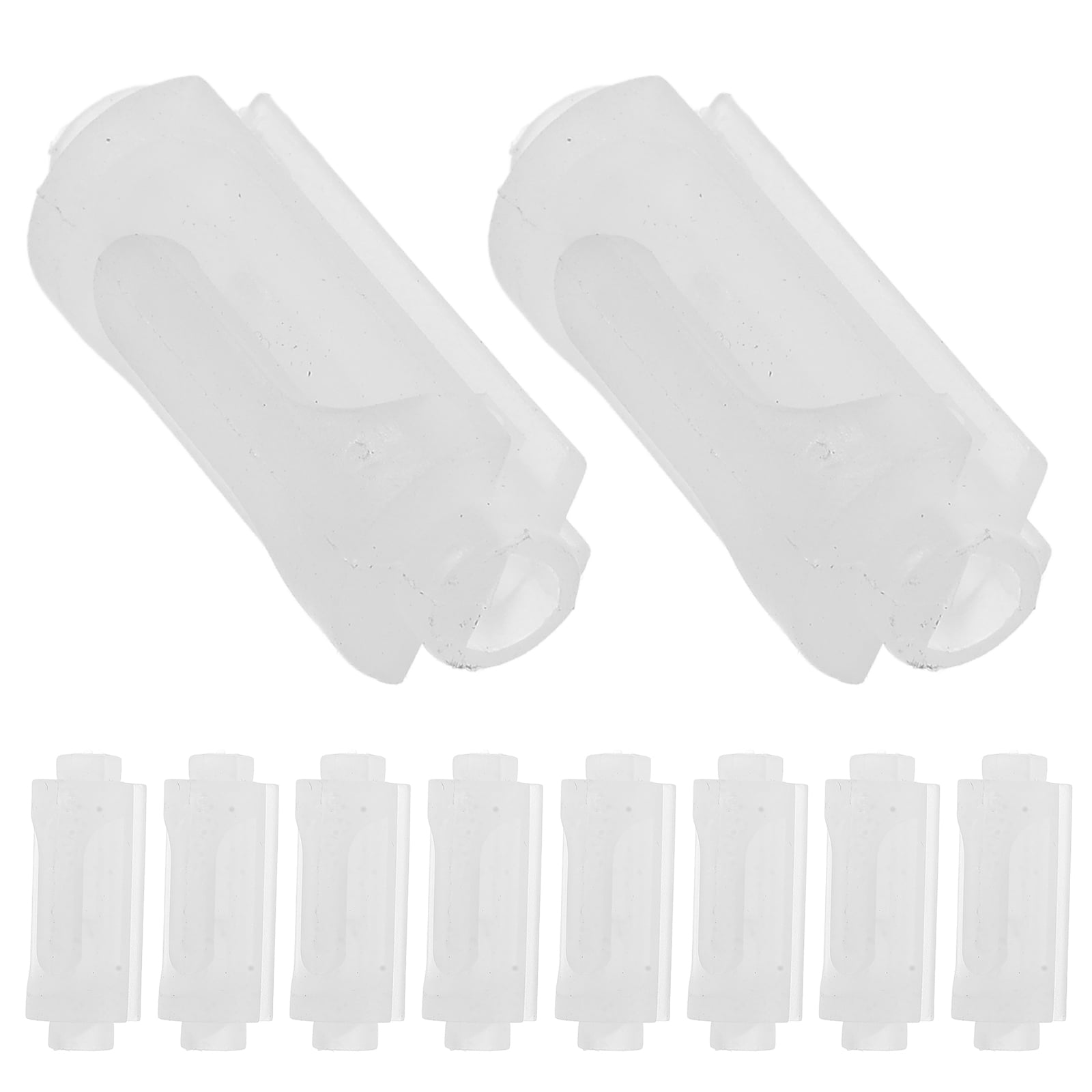20-Pack Transparent Blind Cord Cleats - Child Safety Cord Winder For Window Blinds