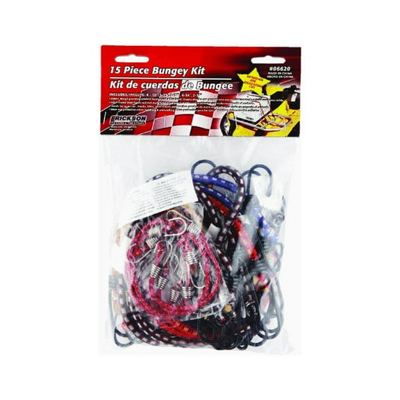 15-Piece Bungee Cord Set
