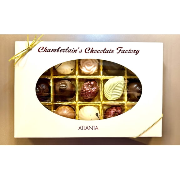Handcrafted Chocolate Truffles 15-Piece Gift Box