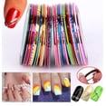 thumbnail image 1 of 15 Piece Nail Art Striping Tape Line Set, Self Adhesive Nail Decoration Stickers, TIKA, 1 of 7