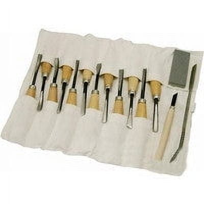 15 Piece Woodcarving Gouges Knifes Chisels Tool Wood Carver Carving Carveing Set Kit