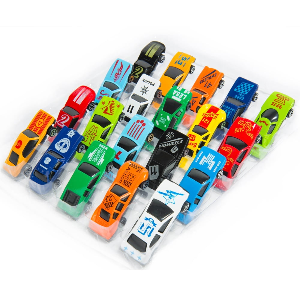 15 Pieces Fast Street Racer Die Cast Metal Sports Unique Toy Cars