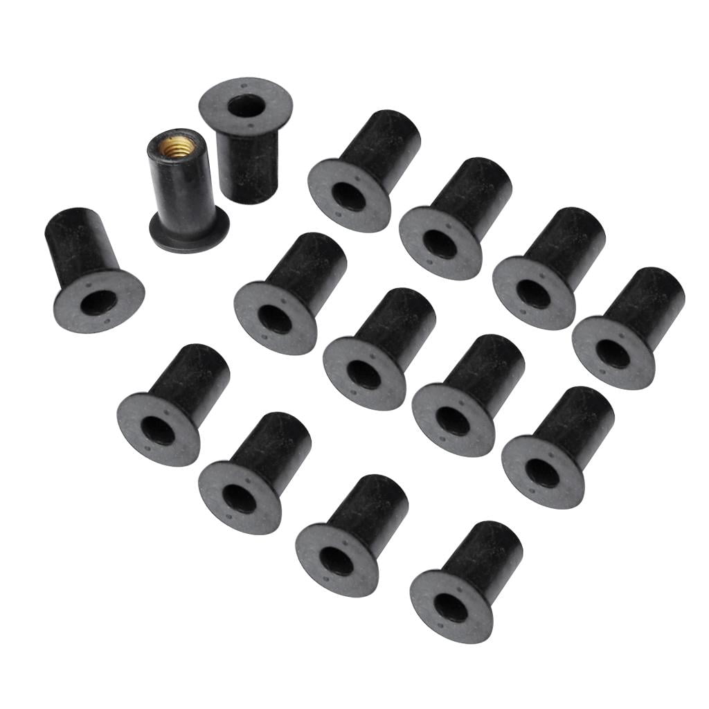15 Pieces M5 Rubber  Fastener Fishing Kayak Accessories