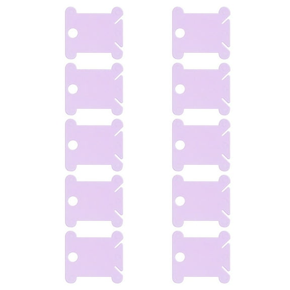 15 Pieces Plastic Sewing Thread Winding Plate Board Card Cross Stitch Embroidery Floss Craft Thread Bobbins Organizer