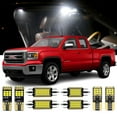 15 Pieces Sierra Chevy STF9 Silverado LED Interior Lights for GMC Sierra 2007 2008 2009 2010