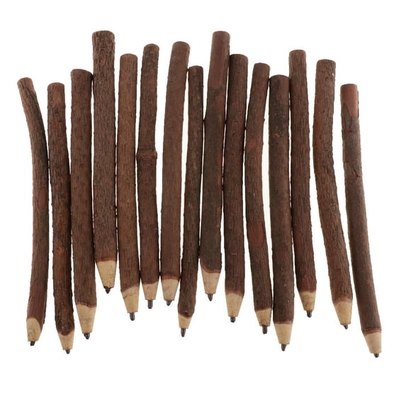 15 Pieces en Pencil Branch And Twig Pencil Crafts Pencil Writing Tool Drawing Stationery Gift Office
